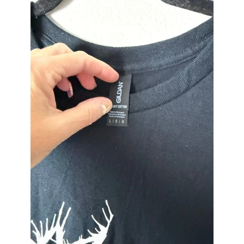 Cult Magazine Graphic T-Shirt Mens Large Black I Hate Cult Magazine Heavy Cotton